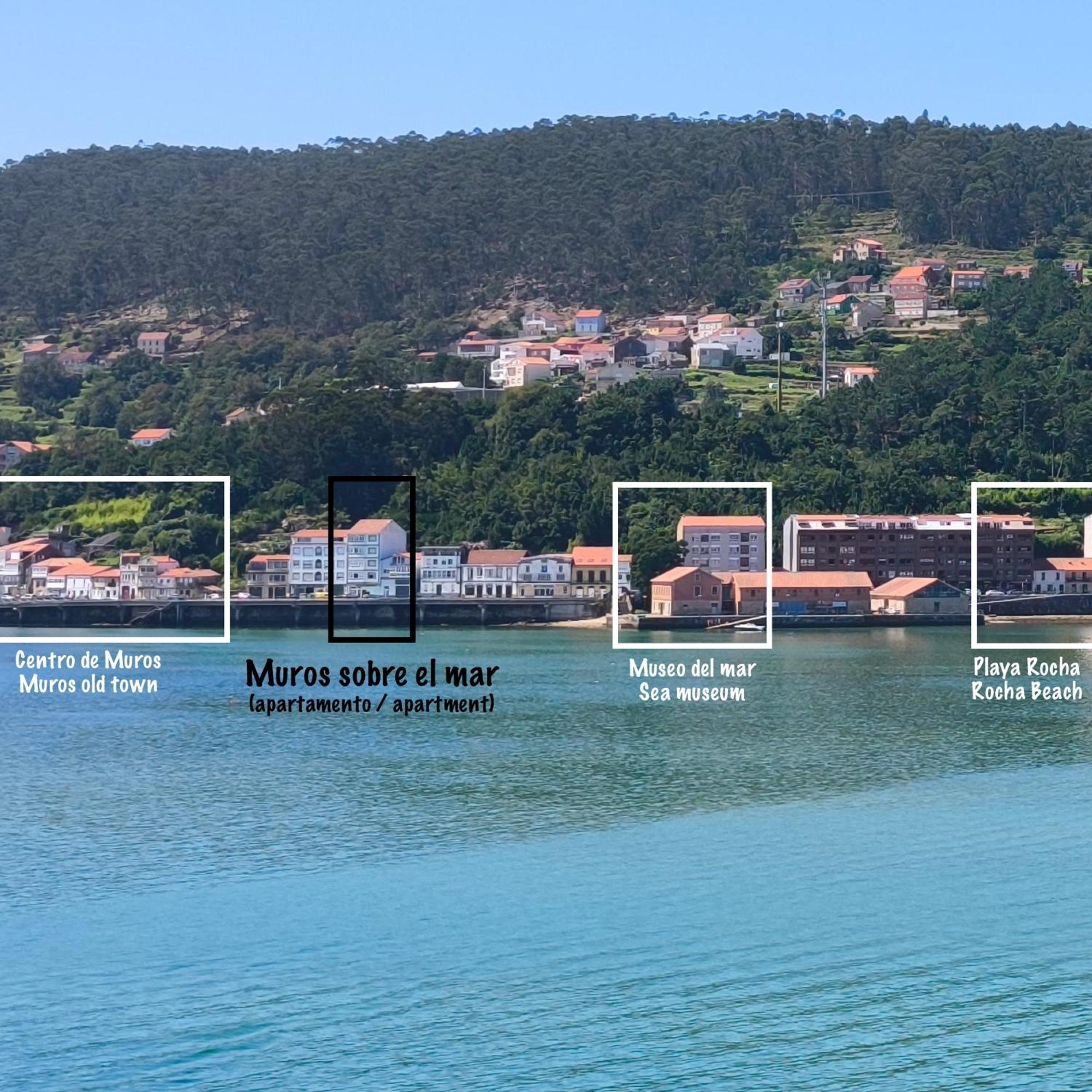 Muros Sobre El Mar Buitenkant foto